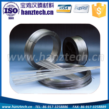 In coli or spool rich storage polished astm b863 titanium alloy wire