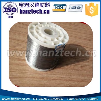 High quality erti 23 titanium welding wire