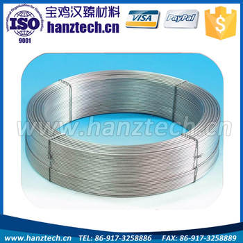Hot sale titanium coil wire price