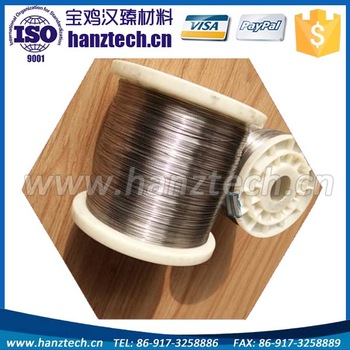 Supply Baoji aws 5 16 titanium wire price