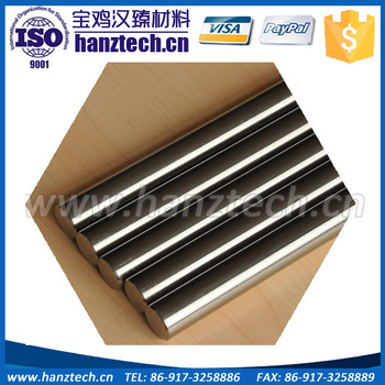 Polished Gr5 titanium rod