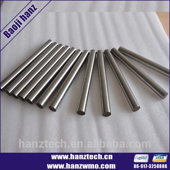 High class pure wolfram tungsten rods