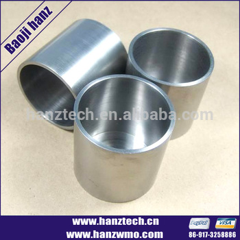 Low price best buy tungsten crucibles for melting glass
