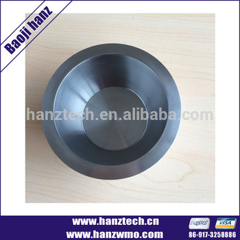 Hot Selling high quality low price india tungsten crucible