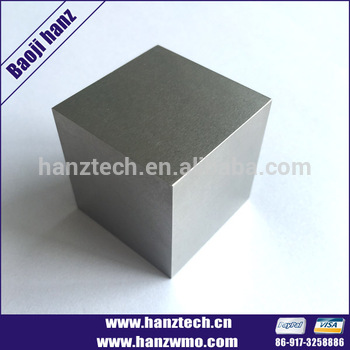 1 inch 25 4 mm Pure Tungsten metal cube