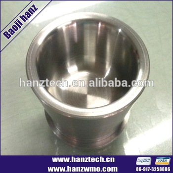 tungsten crucible used for reduction