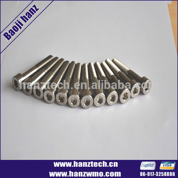 Manufacturer gr5 din 6914 hex titanium bolt for sale