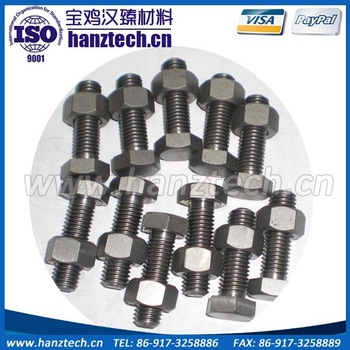 Titanium heavy wheel stud Screws