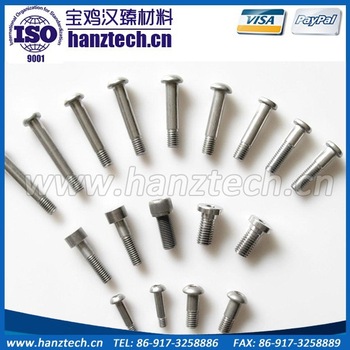 Din 913 gr2 titanium medical screw