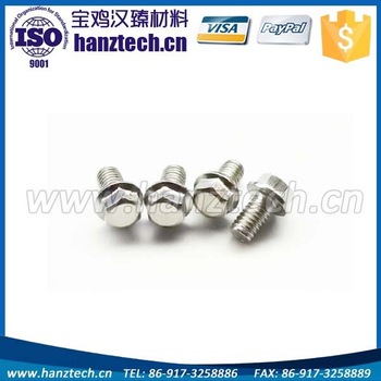 din6921 titanium hex flange bolt