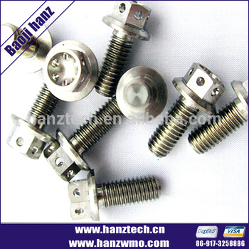 Din 6921gr5Titanium 12 point flange bolt