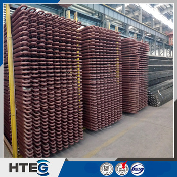 high frequency welding sprial fin tubular economiser for steam boiler