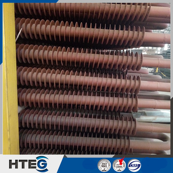 Waste heat recycling cfb boiler seamless steel spiral fin tube heat exchanger elements