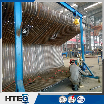 high well welding boiler part membrane water wall for steam boiler