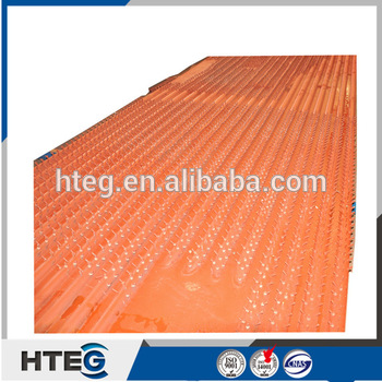 China manufacturer ASME standard CFB steam boiler membrane water wall panels