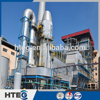 High thermal efficiency power station 260 t h circulating fluidized bed steam boiler