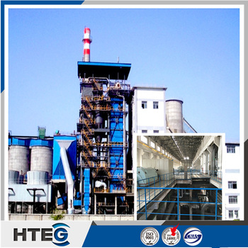 China ISO certificate coal fueled good efficiency power station CFB steam boiler