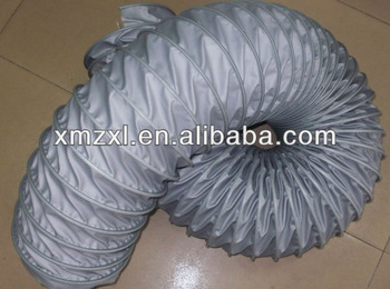 grey glass fabric durable high temperature duct