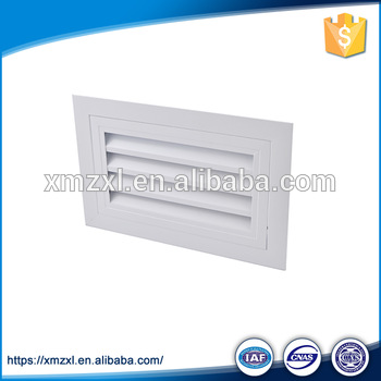 Aluminum return removable air grille
