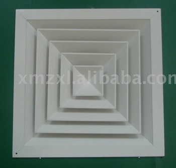 4 way supply air diffuser