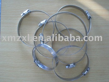 Mini metal round spring clamp