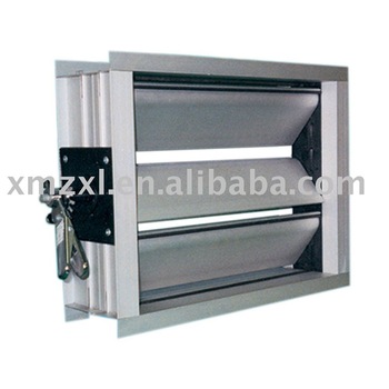 Aluminum Rectangular hermetic al air damper valve