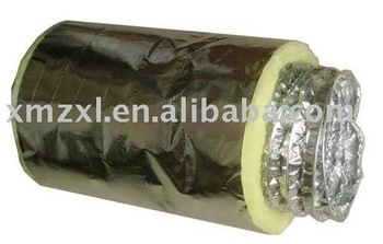 Aluminium foil Insulated pipe flexible hose ducting