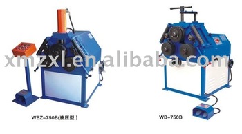 Angle iron bending machine