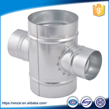 four way tee pipe fitting