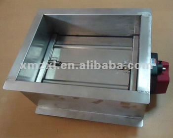 Volume Control Damper for duct, motorised volume control damper
