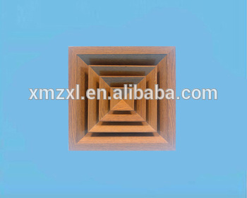 Aluminum Square air conditioning ceiling diffusers