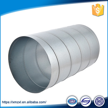 High Quality Galvanized or Stainless Steel Round Spiral Duct for Project Contractor