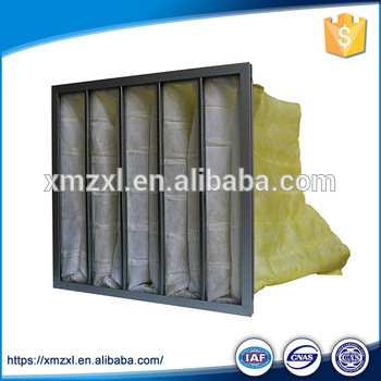 Custom Multi Pocket Filter Air With Dual Layer Synthetic Fibre
