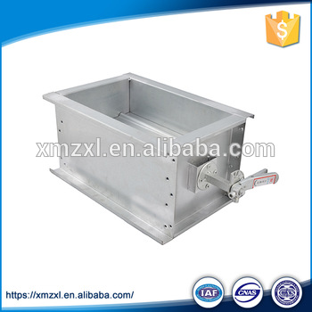 ISO Galvanised Steel Volume Control Air Damper For HVAC System Duct