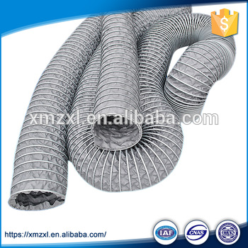 PVC Aluminum Air Conditioning Flexible Duct Connector Pipe