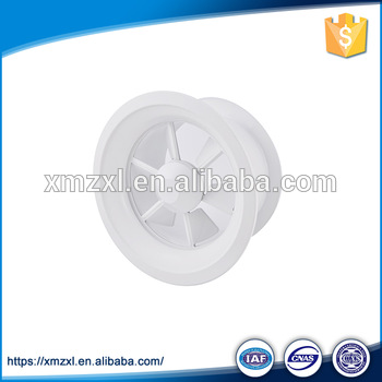 Hvac bathroom exhaust round swirl diffuser