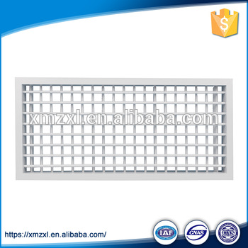 Hvac Ventilation Wall Mounted Aluminum Double Deflection Adjustable Ventilation Grilles