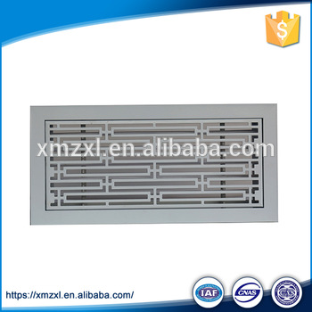 Aluminium Decorative Exhaust Air Grille For HVAC System
