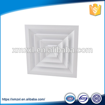 Supply Aluminum Alloy Square Air Diffusers Vents