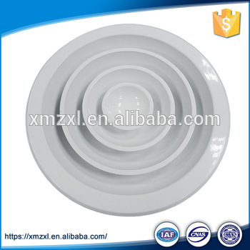Aluminum alloy air deflectors for ceiling vents