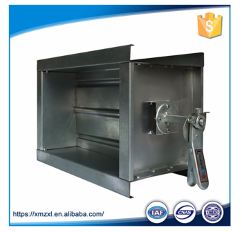 china factory price Galvanised air conditioning air volume control damper for duct