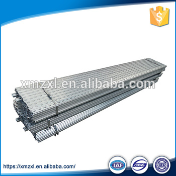 Slotted Galvanized U Channel Steel Sizes/U Channel Steel
