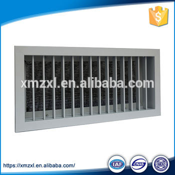 Customized Design Decoration Aluminum Single Deflection Louver