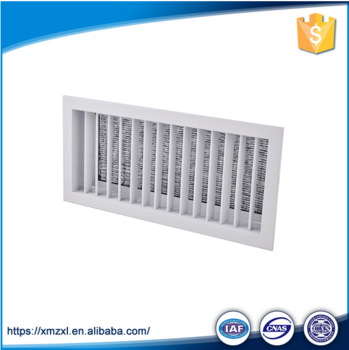 Ventilation Single Deflection Air Grille with air filter