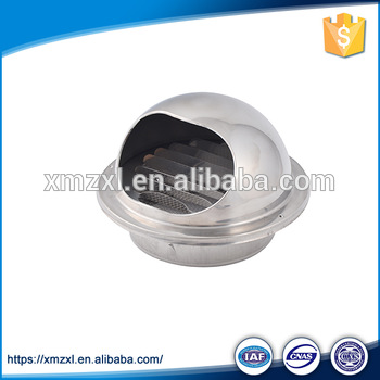 China Alibaba 304 Stainless Steel Round Shape Air Vent With Cap