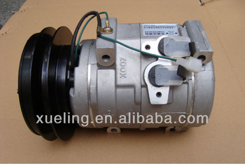 auto air conditioner car ac compressor for Truck Excavator Komatsu Excavator