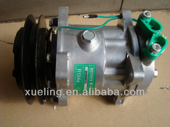 auto air conditioner car ac compressor for Truck Excavator Mitsubishi Fous Heavy Duty