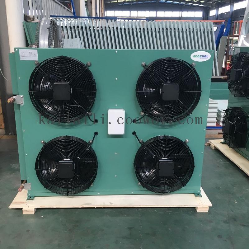 China High Quality Cooper Tube Air Cooled Fin Type Condenser for Refrigeration Unit