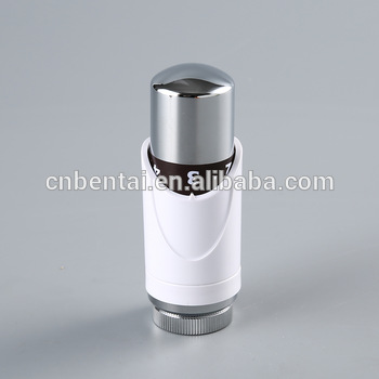 Chromeplated red copper Thermostatic radiator valve
