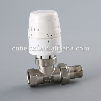 Liquid sensor Thermostat radiator head for floor heating
